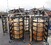 #4093506 - Lot of Cafe Tables on Table Racks **Please Read Description**